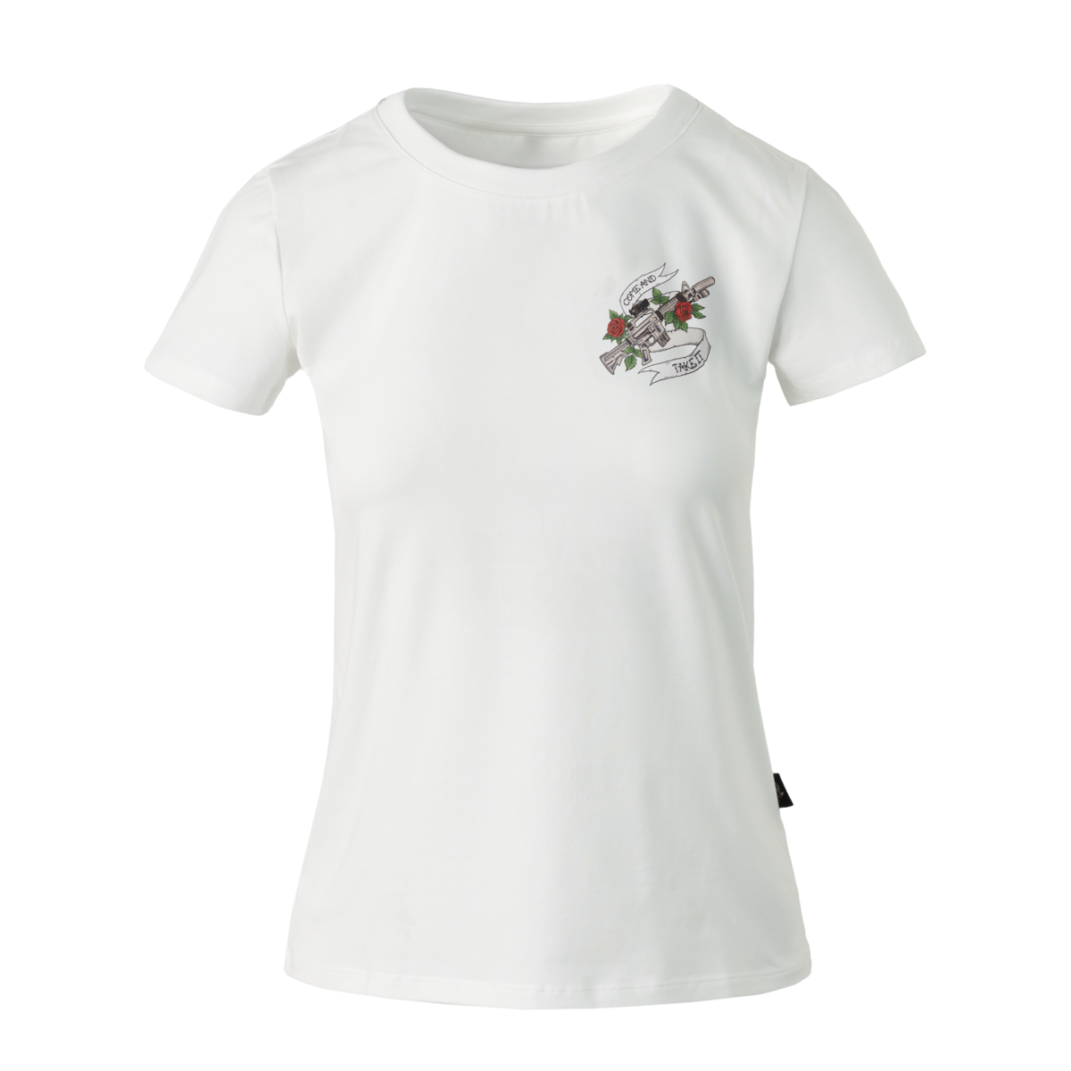 Tricou Damă Helikon-Tex Slim (Come and Take It) Mid Grey Melange