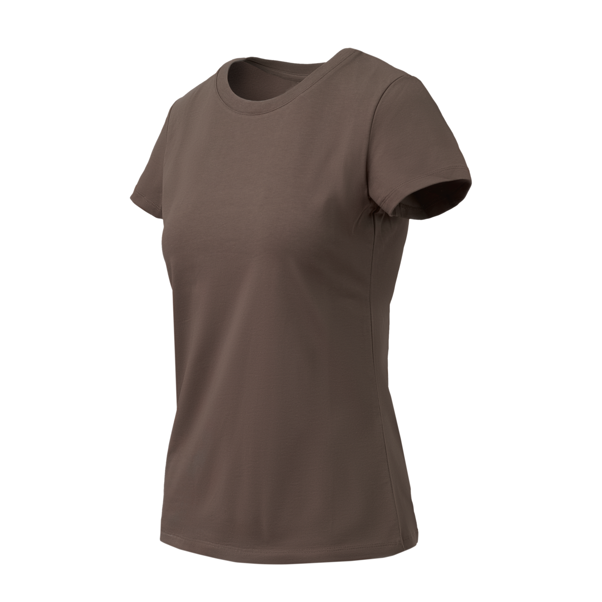 Tricou Damă Helikon-Tex Slim Organic Earth Brown din Bumbac