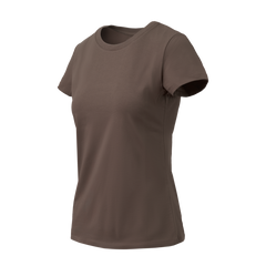 Tricou Damă Helikon-Tex Slim Organic Earth Brown din Bumbac