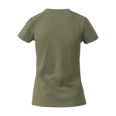 Tricou Damă Helikon-Tex Slim Organic Verde Olive