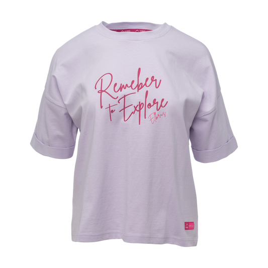 Tricou Damă HILLEVI WO'S ELBRUS - Confort și Stil Activi, 100% Bumbac - 1