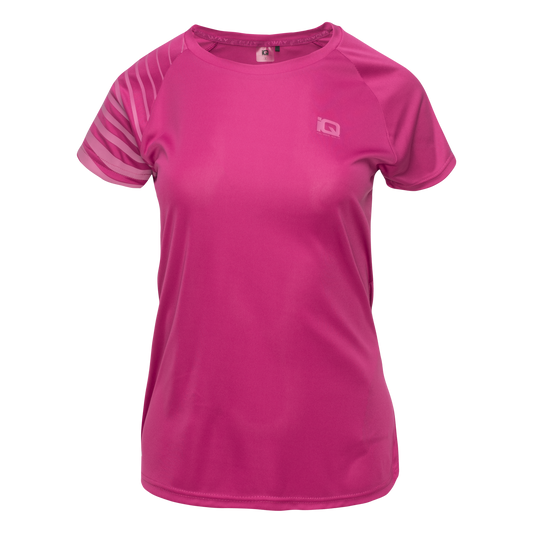 Tricou de Alergare Femei HIDA WMNS IQ INTELLIGENCE QUALITY - Respirabil, Uscare Rapidă, Elemente Reflectorizante - 1