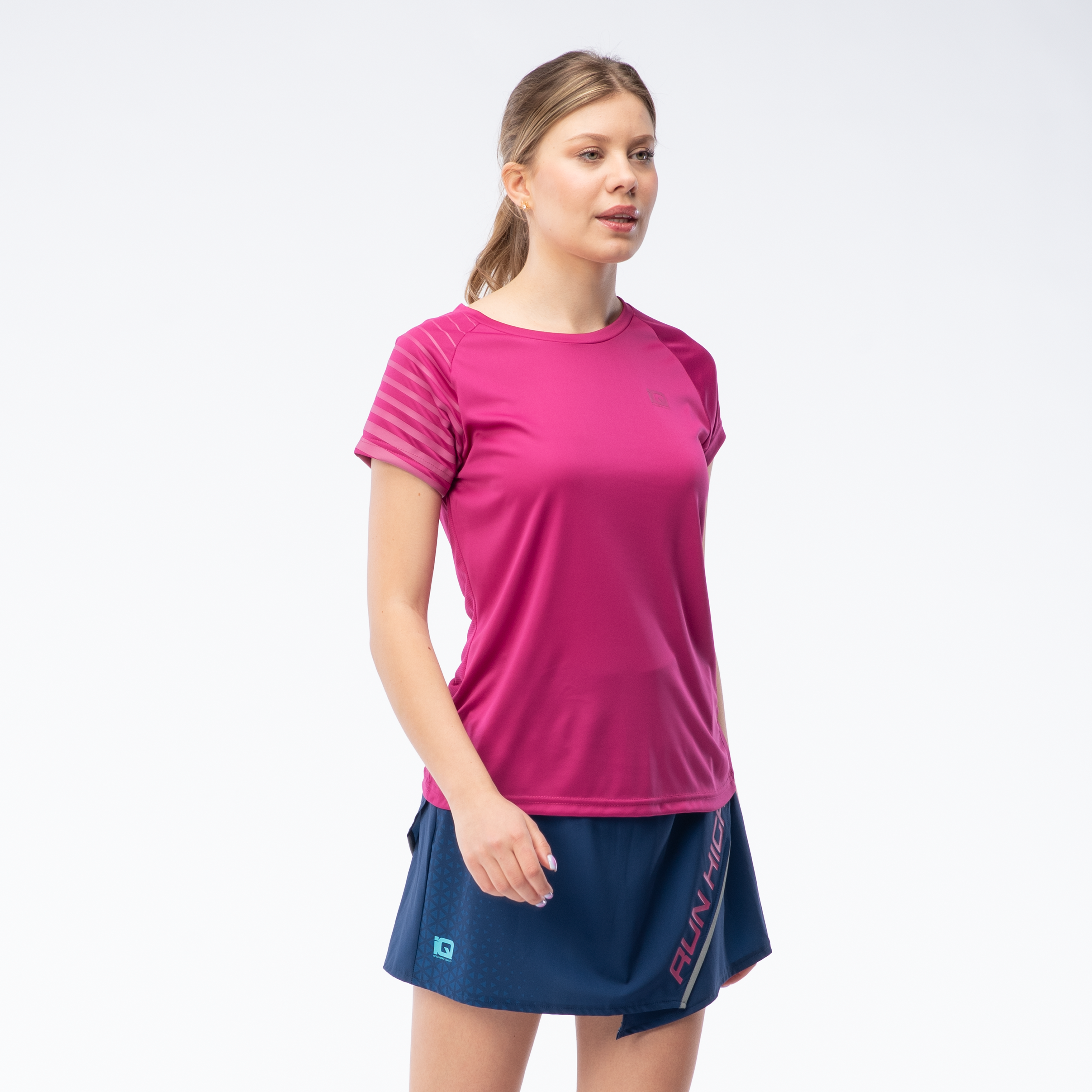 Tricou de Alergare Femei HIDA WMNS IQ INTELLIGENCE QUALITY - Respirabil, Uscare Rapidă, Elemente Reflectorizante - 7
