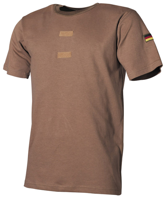 Tricou de Corp BW Tropen Coyote MFH - Respirabil, Velcro piept