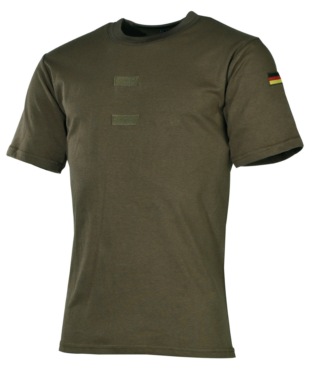Tricou de corp BW Tropical Oliv MFH - Respirabil, Panouri Velcro