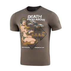 Tricou "Delivery Service" M-Tac - Măsliniu Închis, Pin-Up Tactic