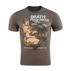 Tricou "Delivery Service" M-Tac - Măsliniu Închis, Pin-Up Tactic