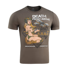 Tricou "Delivery Service" M-Tac - Măsliniu Închis, Pin-Up Tactic