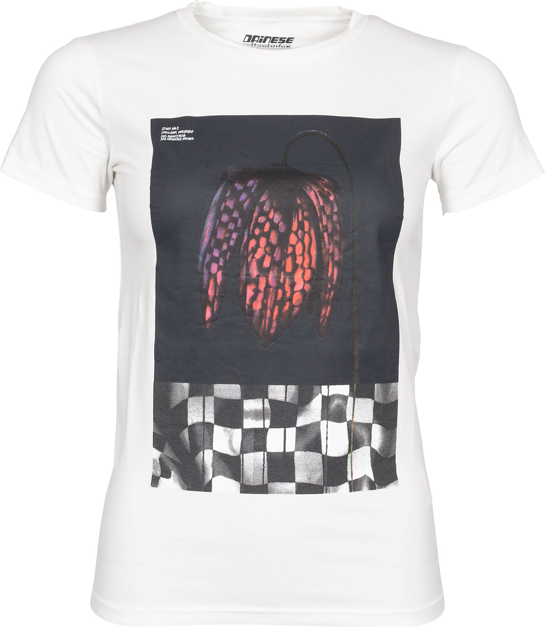 Tricou Demon-Flower72 Dainese - Bumbac, Croială Slim