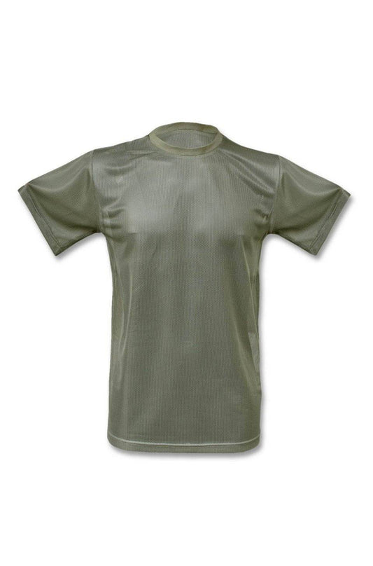Tricou din Plasă Mil-Tec – 100% Poliester, Oliv