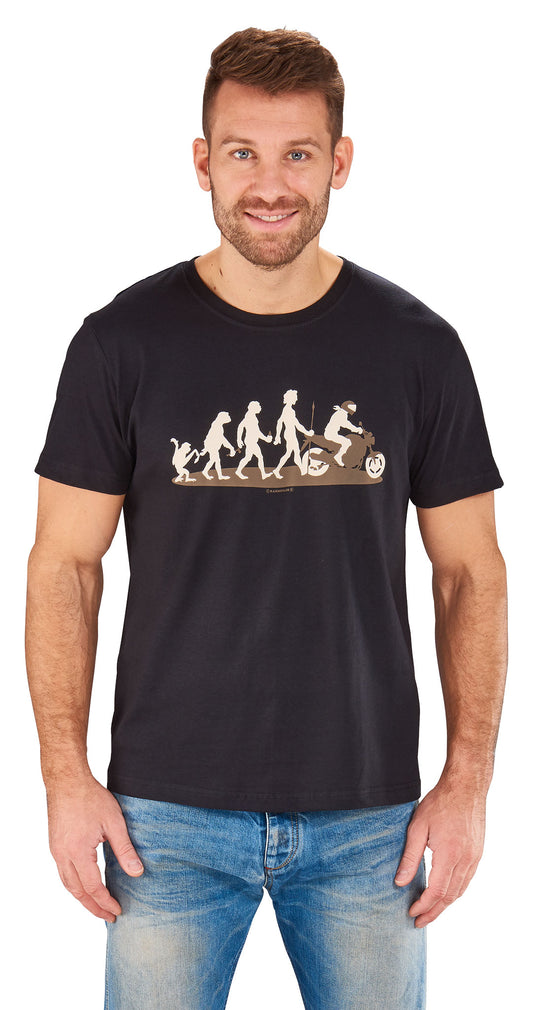Tricou Evolution Louis - Bumbac, Decolteu Rotund