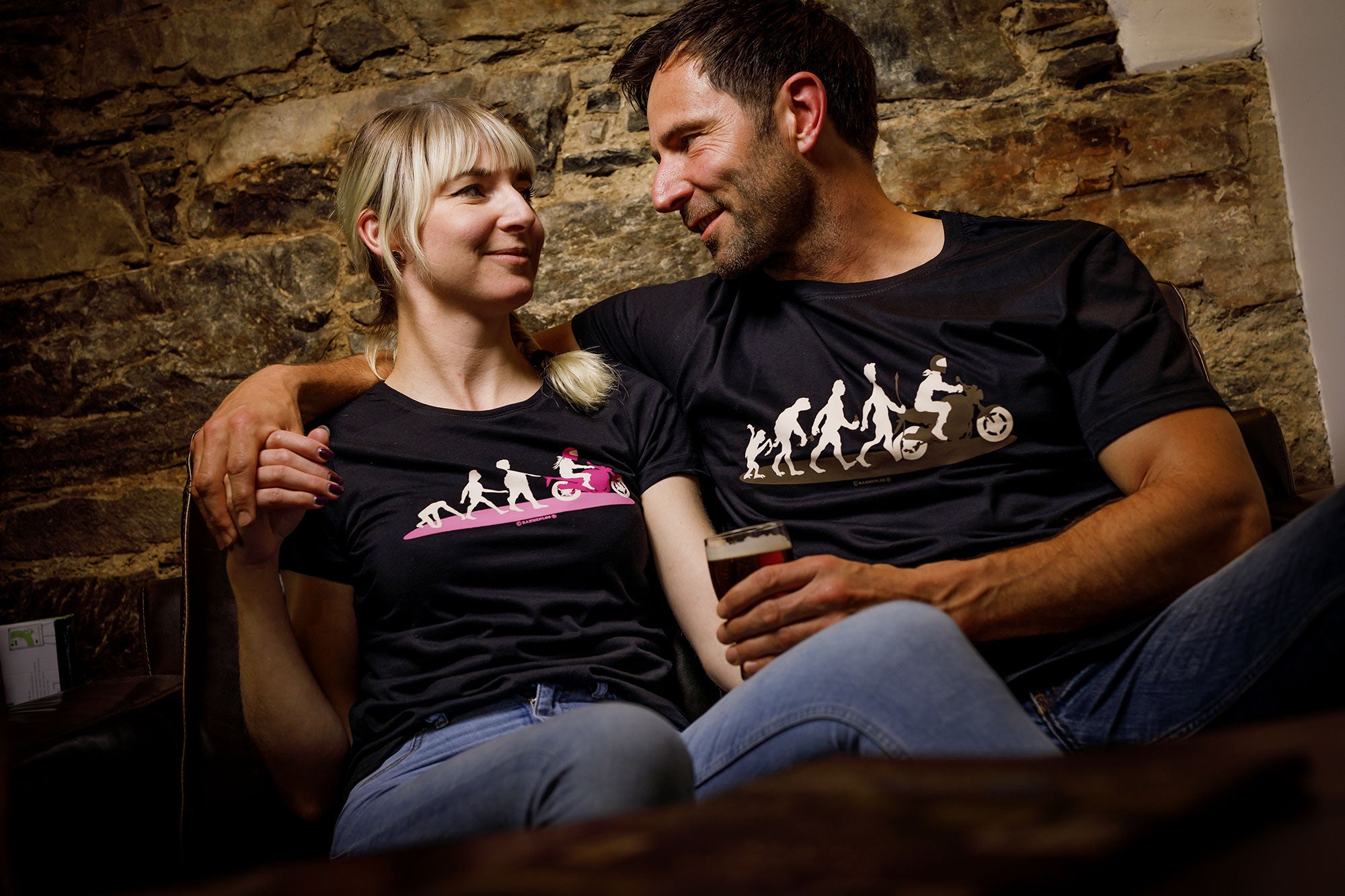 Tricou Evolution Louis - Bumbac, Decolteu Rotund