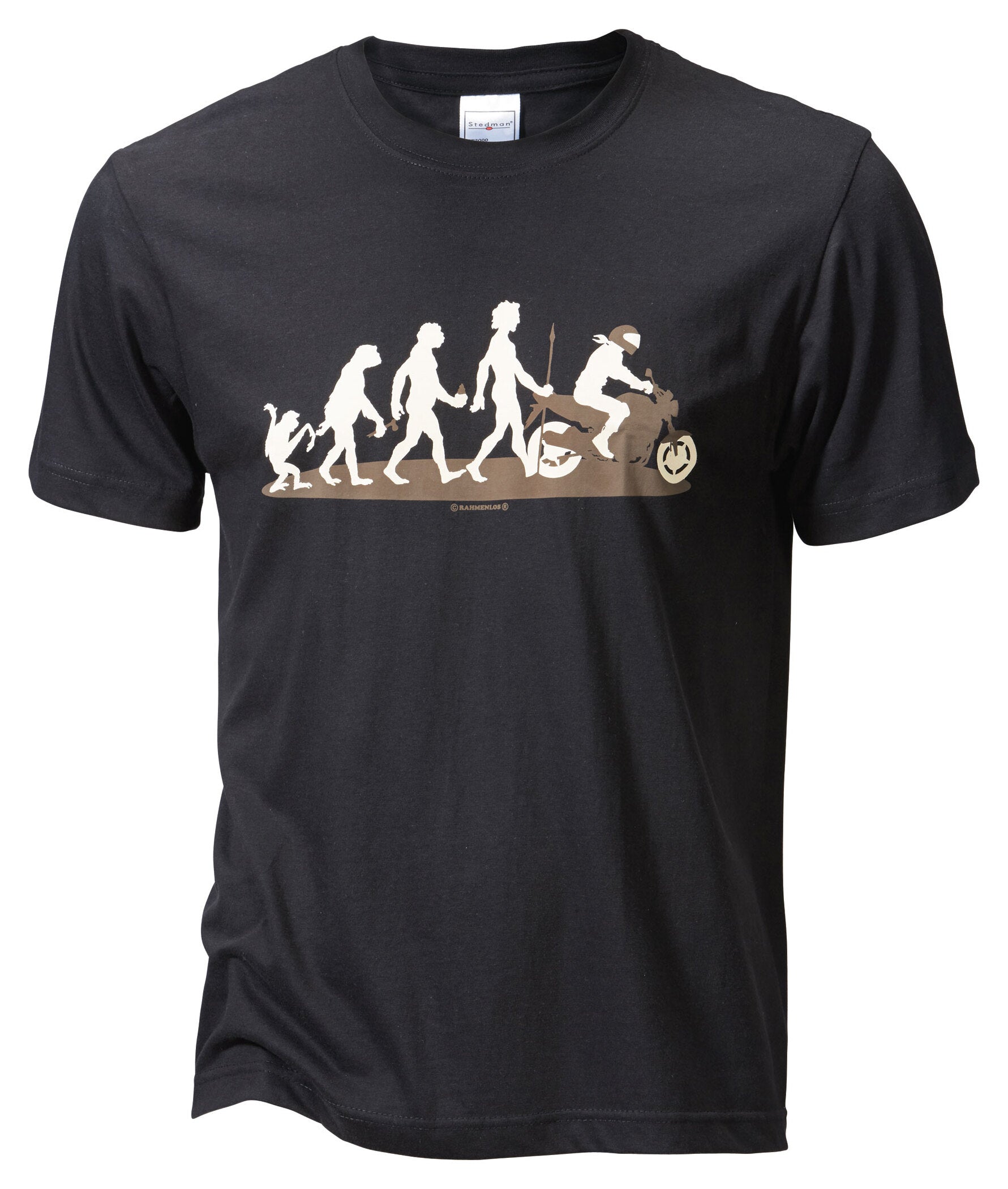 Tricou Evolution Louis - Bumbac, Decolteu Rotund