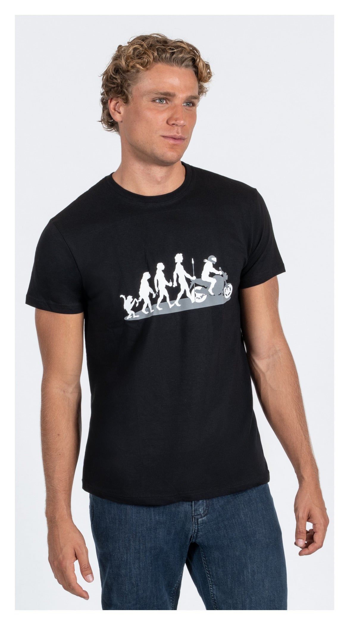 Tricou Evolution Louis - Bumbac, Design Unic
