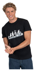 Tricou Evolution Louis - Bumbac, Design Unic