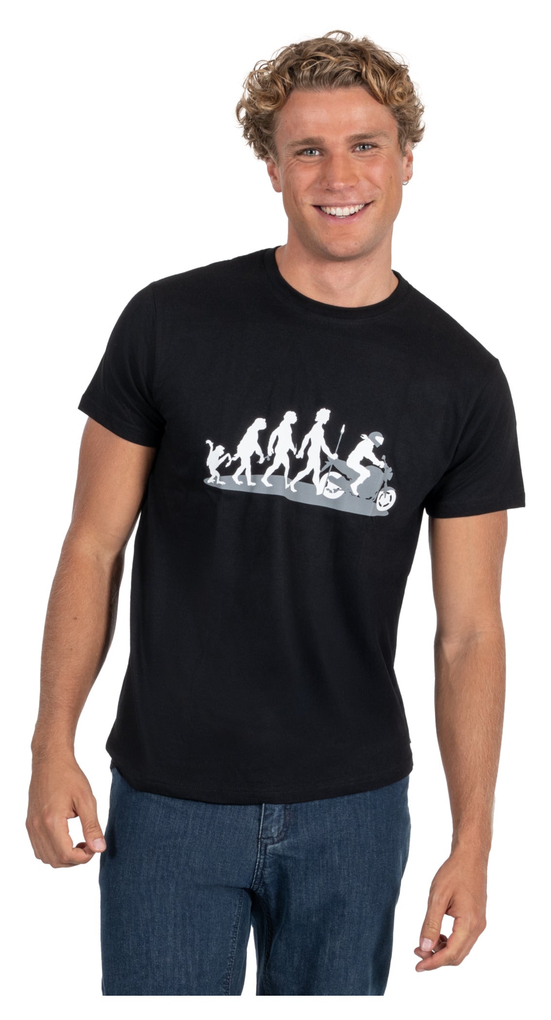 Tricou Evolution Louis - Bumbac, Design Unic