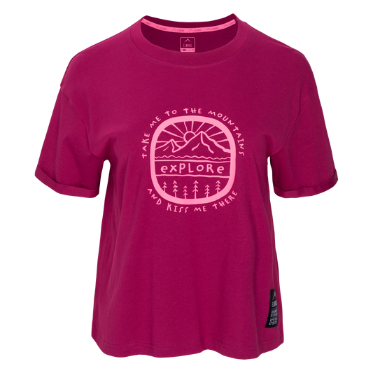 Tricou Femei EVILLA WO'S ELBRUS - Bumbac Organic, Confort & Stil - 1