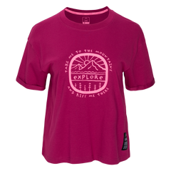 Tricou Femei EVILLA WO'S ELBRUS - Bumbac Organic, Confort & Stil - 1