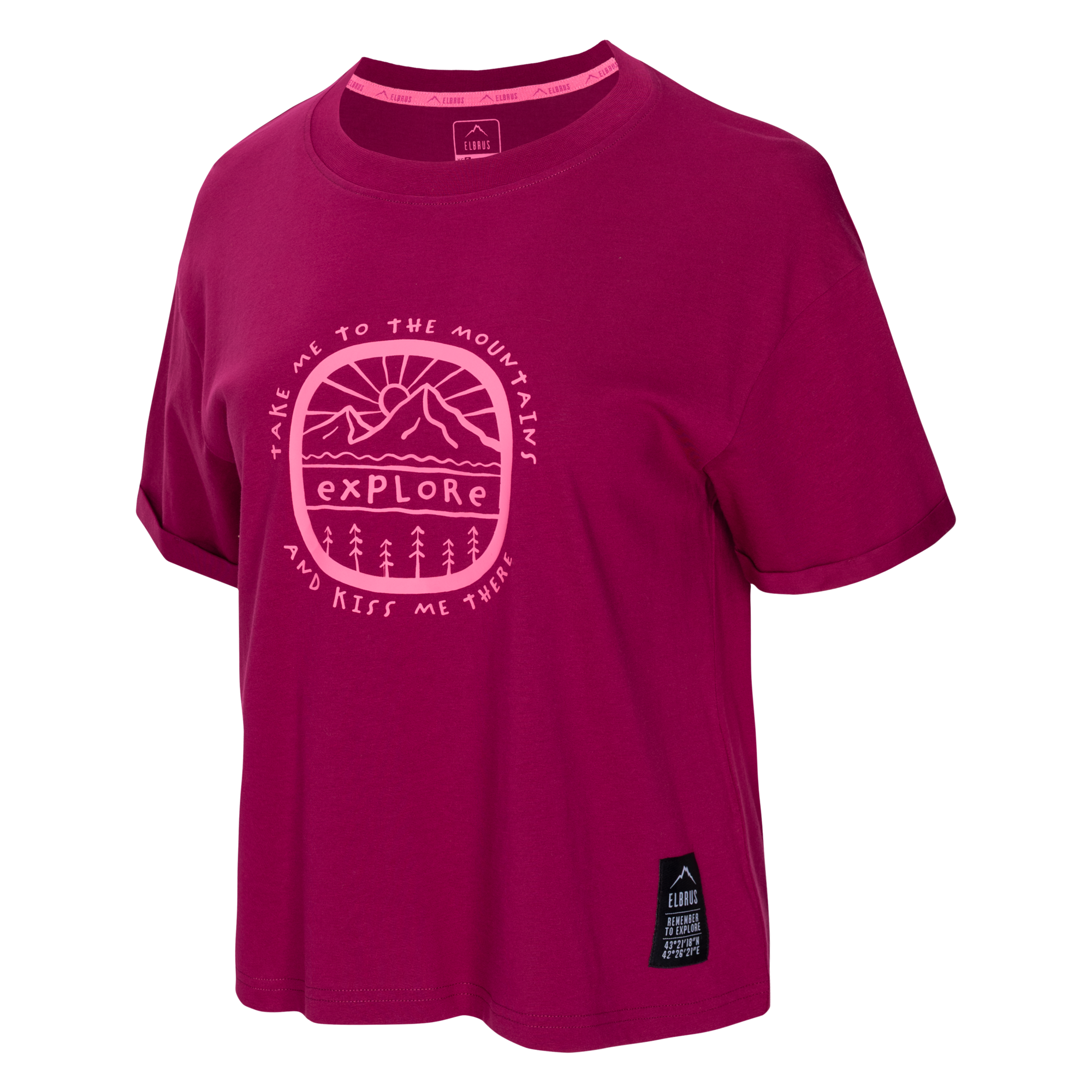 Tricou Femei EVILLA WO'S ELBRUS - Bumbac Organic, Confort & Stil - 2