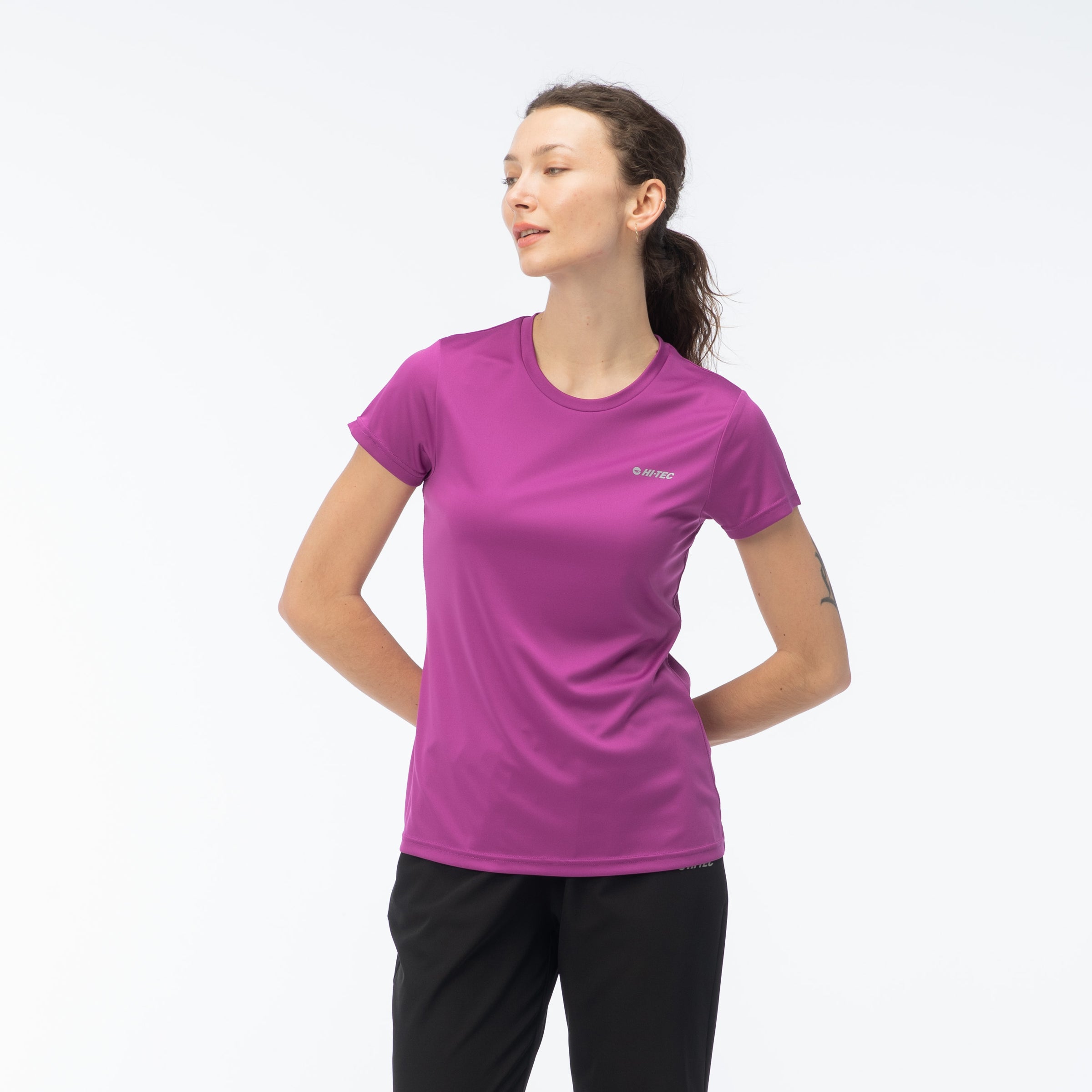 Tricou Femei LADY BODINI HITEC - Uscare Rapidă, Respirabil, Elemente Reflectorizante - 9