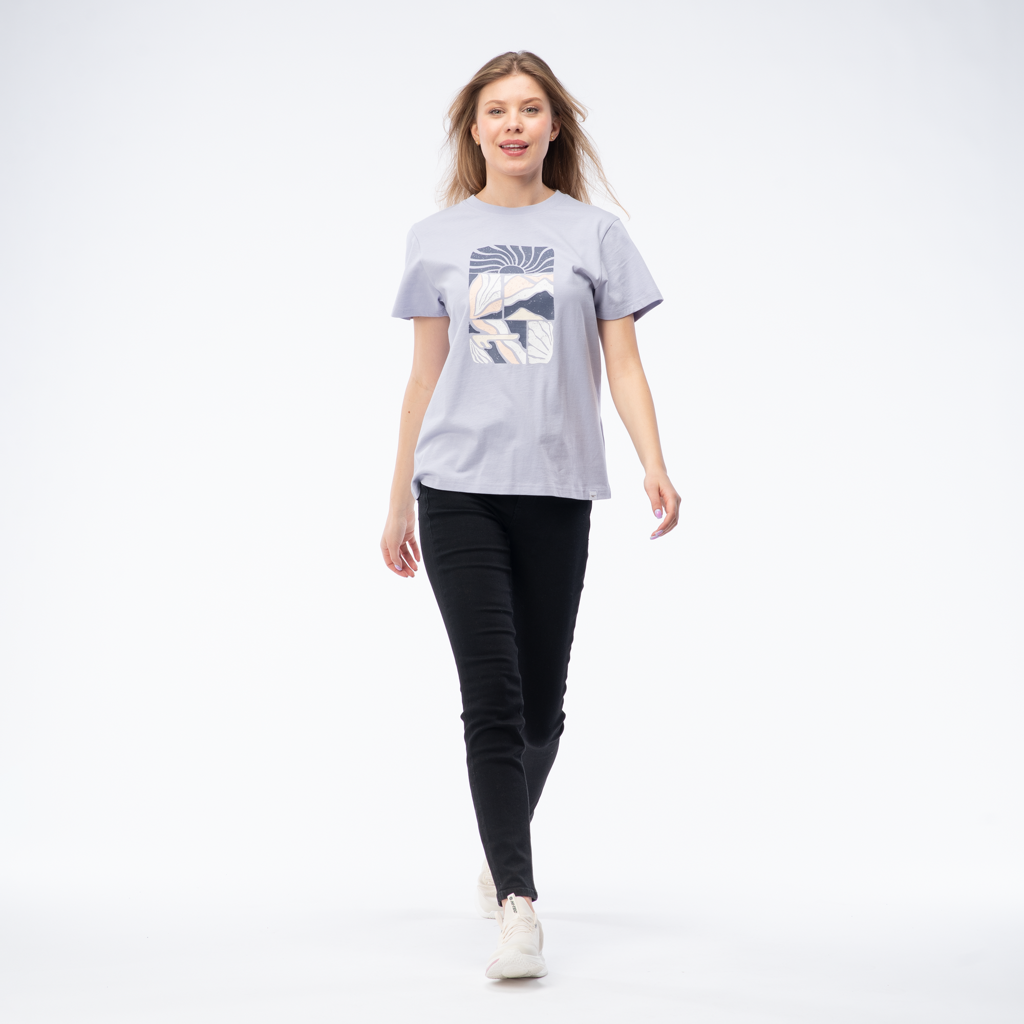 Tricou Femei LADY GLADYS Hi-Tec - 100% Bumbac, Respirabil - 7