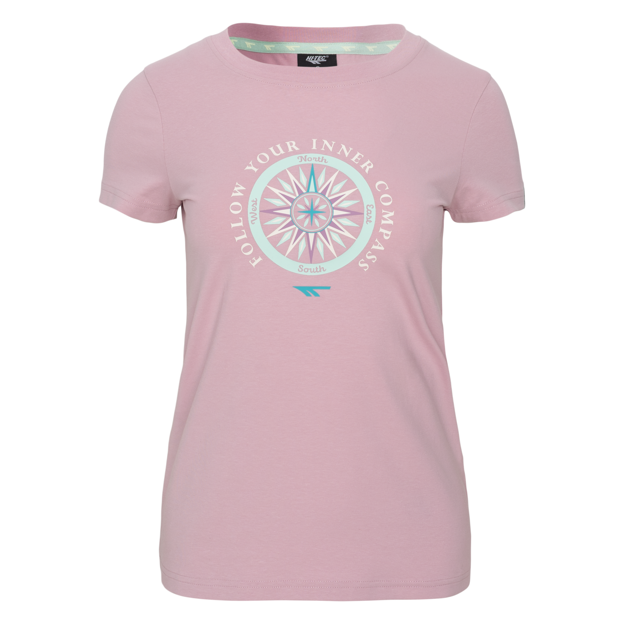 Tricou Femei LADY HARANA HI-TEC - Bumbac Elastic, Confort Sportiv - 1