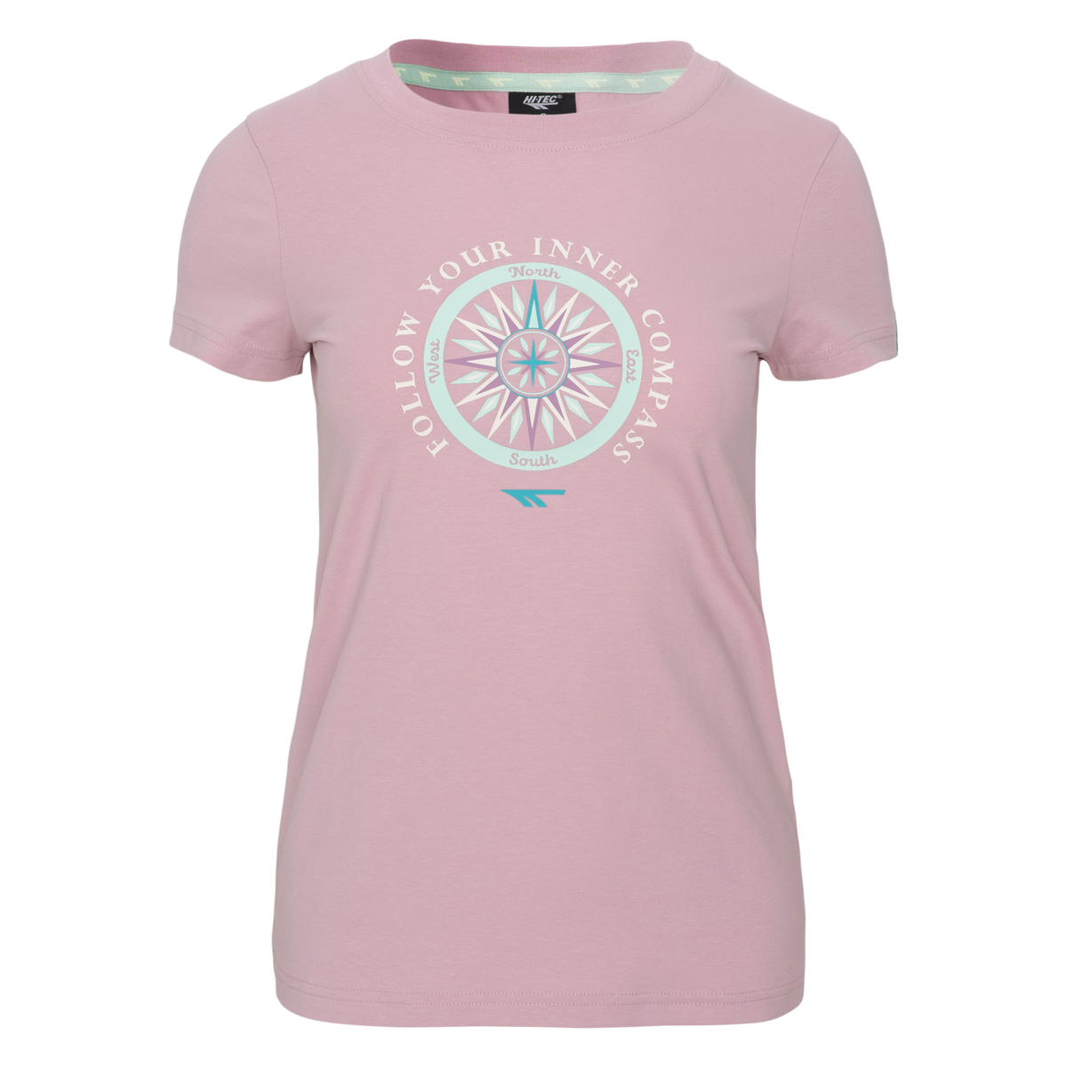 Tricou Femei LADY HARANA HI-TEC - Bumbac Elastic, Confort Sportiv - 1
