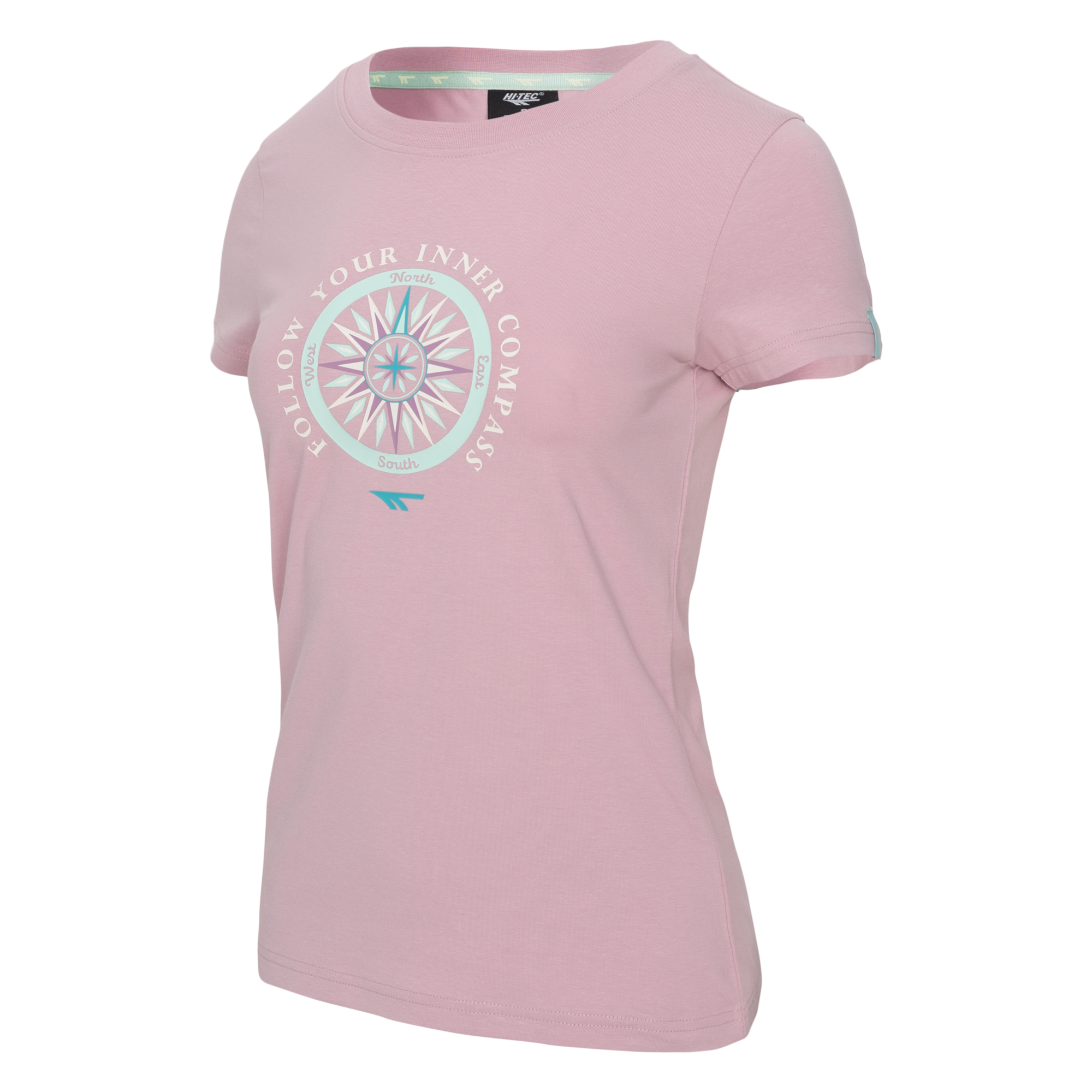 Tricou Femei LADY HARANA HI-TEC - Bumbac Elastic, Confort Sportiv - 2
