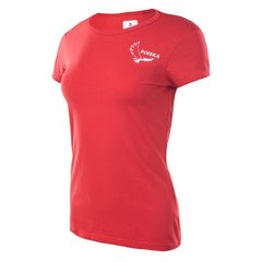 Tricou Femei POLAND FAN LDS HUARI - Suport Polonia, Bumbac Elastic - 2
