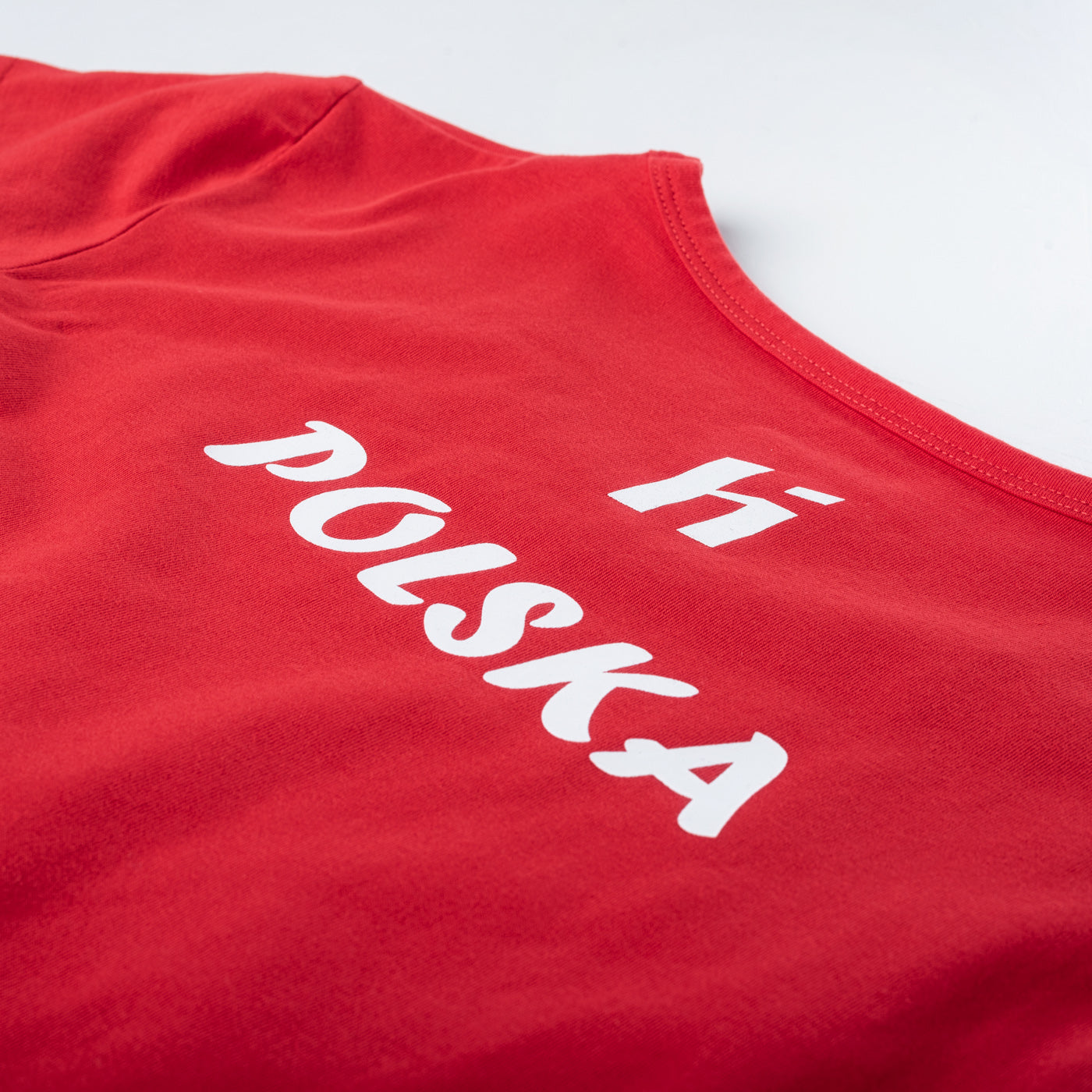Tricou Femei POLAND FAN LDS HUARI - Suport Polonia, Bumbac Elastic - 5