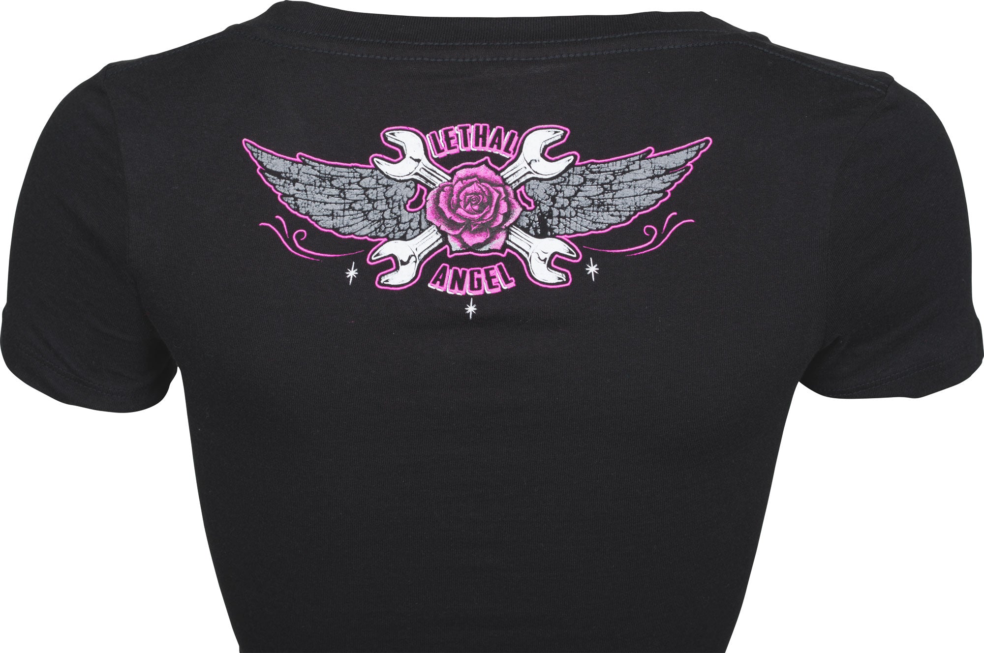 Tricou Femei Rattle & Roll Lethal Angel - V-Neck, Bumbac
