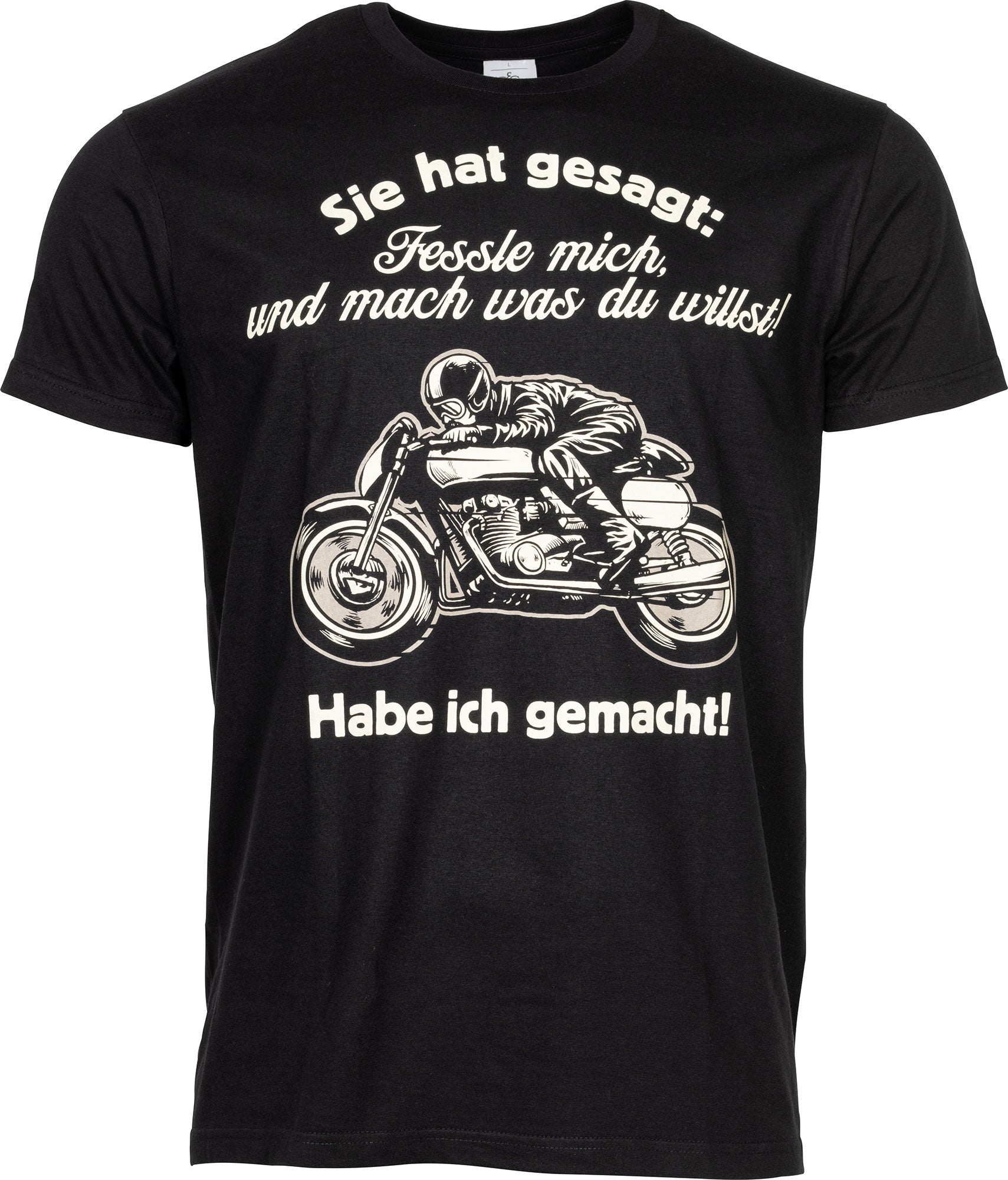 Tricou Fessle Mich Louis - Bumbac, Guler Rotund