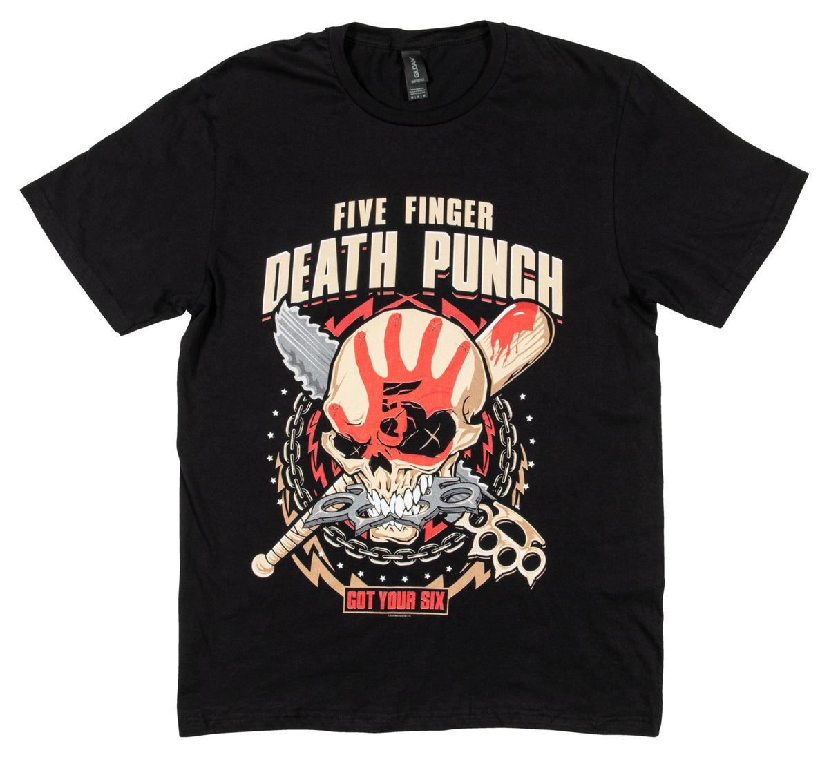 Tricou Five Finger Death Punch Zombie Kill - Bumbac, Negru