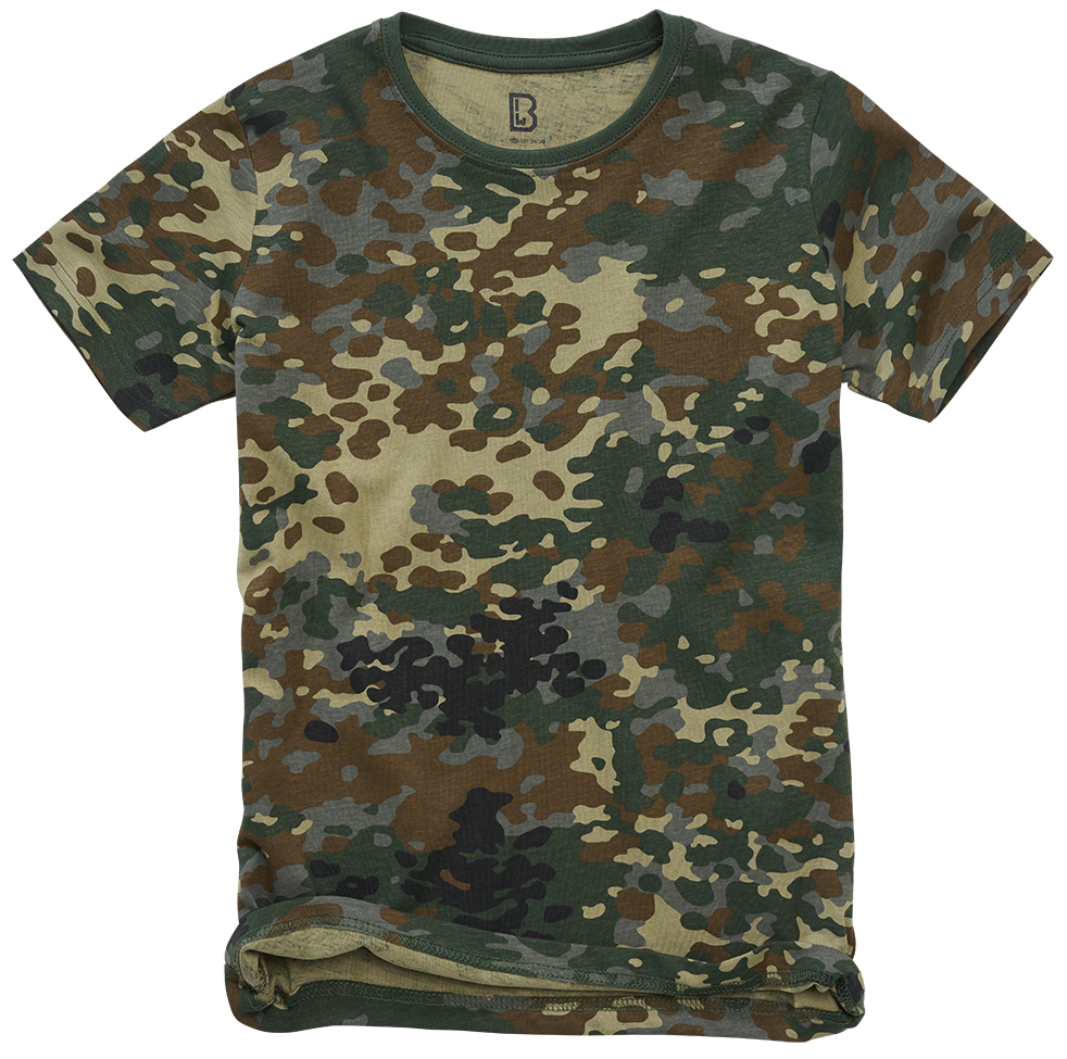 Tricou Flecktarn Copii Brandit - Aventura Zilnica