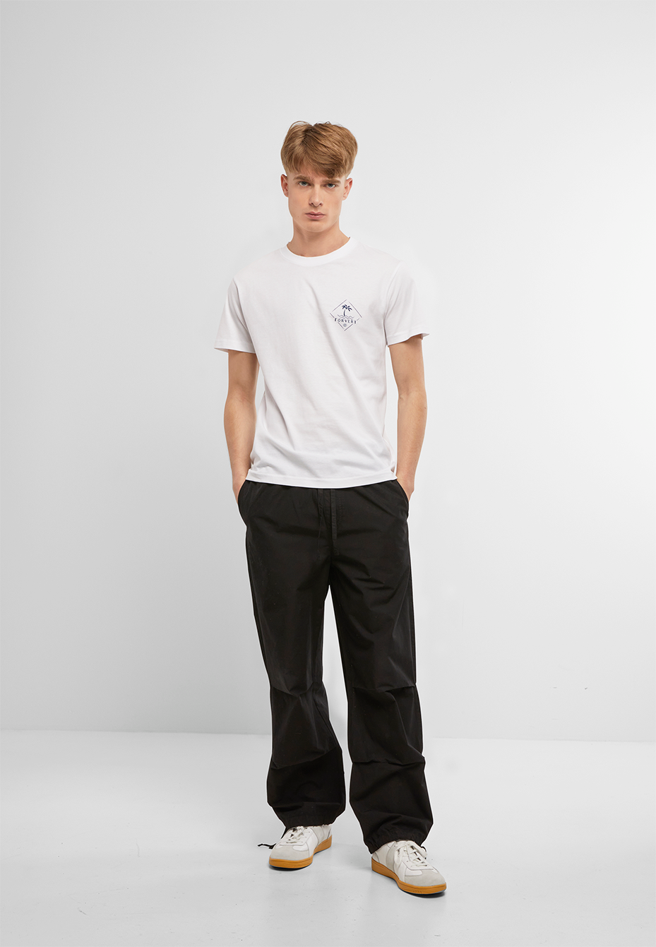 Tricou Forvert Lompoc Alb Brandit - Stil Relaxat si Durabil