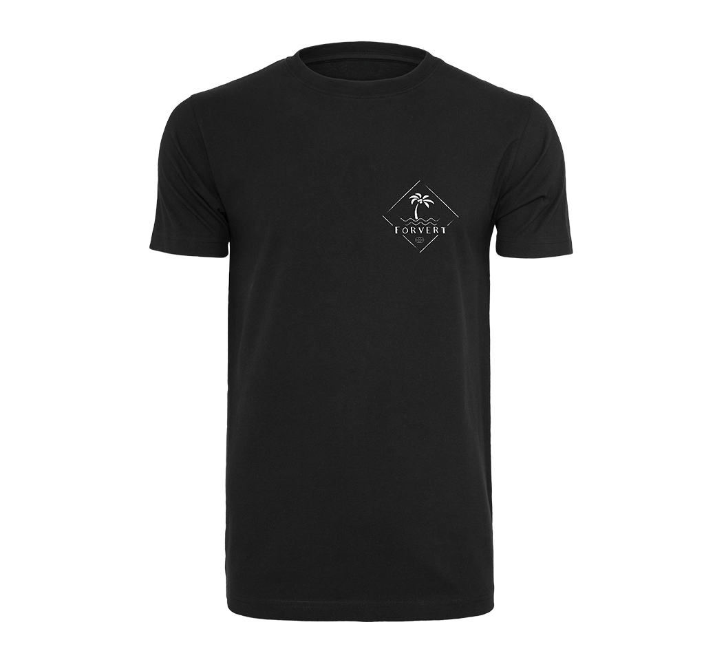 Tricou Forvert Lompoc Negru Brandit - Confort Zilnic Superior