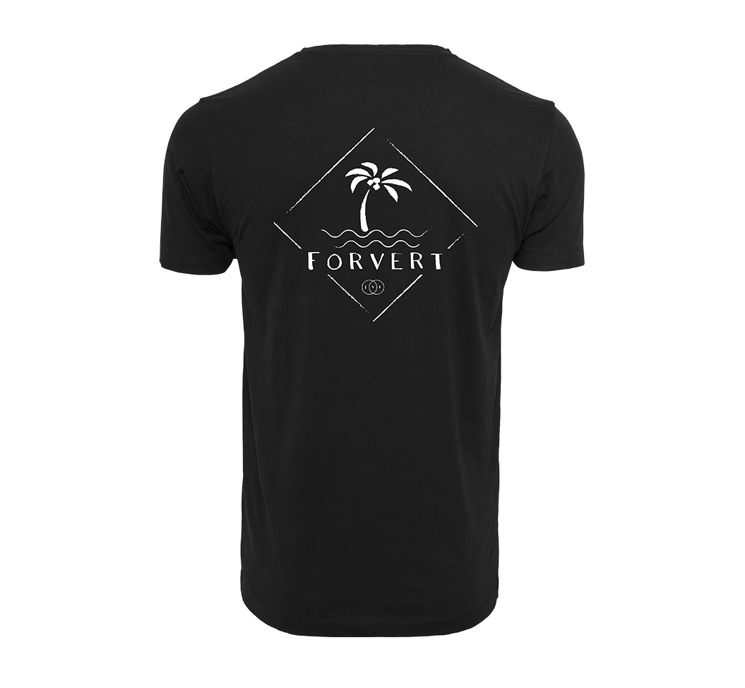 Tricou Forvert Lompoc Negru Brandit - Confort Zilnic Superior