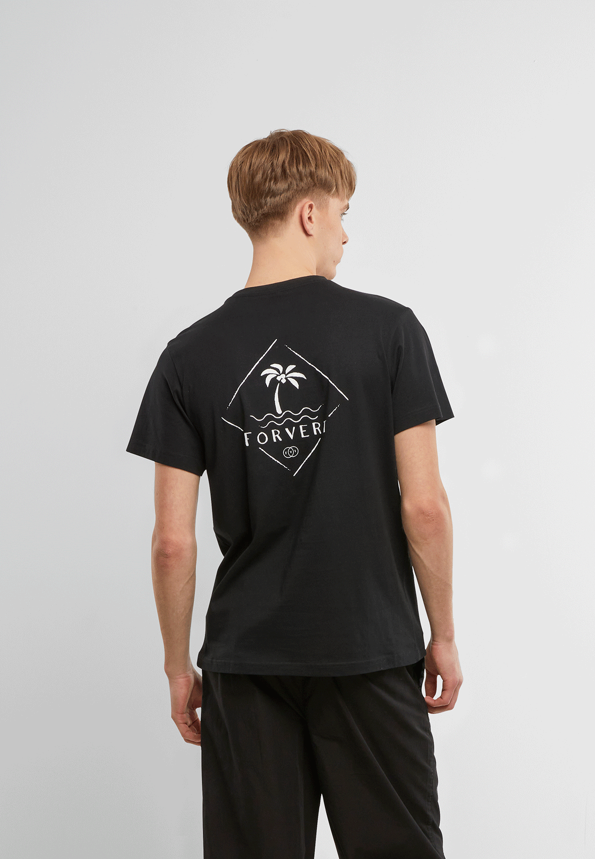Tricou Forvert Lompoc Negru Brandit - Confort Zilnic Superior