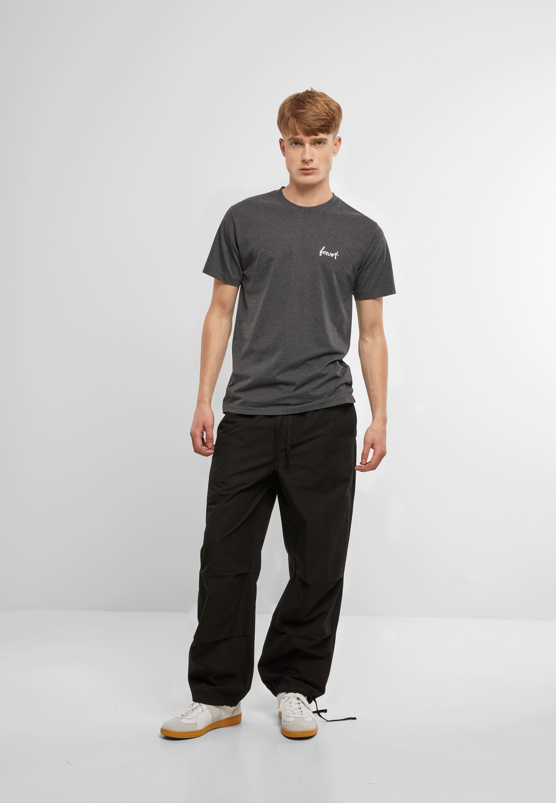 Tricou Forvert Salinas Charcoal Grey Brandit - Confort Superior Zilnic