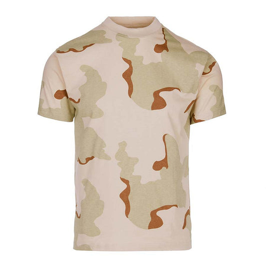Tricou Fostee camo Deșert - Adaptabilitate și Confort Tactic Superior