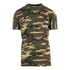 Tricou Fostee camo Woodland - Camuflaj & Confort Tactice Optime