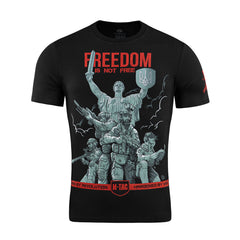 Tricou Freedom M-Tac - Negru, Bumbac Elastic