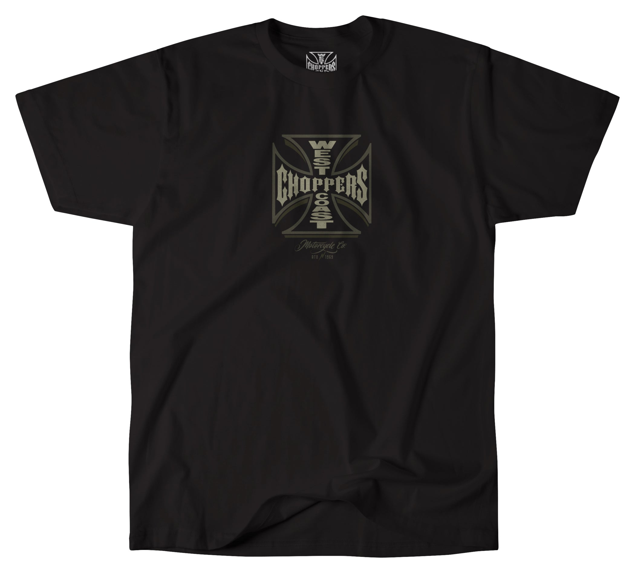 Tricou Gangscript West Coast Choppers - Bumbac Premium, Stil Casual