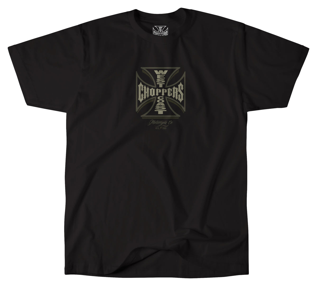 Tricou Gangscript West Coast Choppers - Bumbac Premium, Stil Casual
