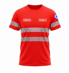 Tricou Glat Ambulanță | Confort și Profesionalism în Misiune
