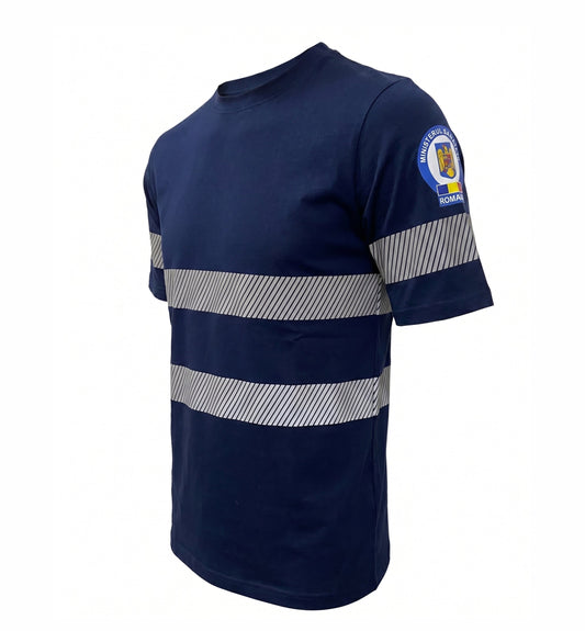 Tricou Glat Bleumarin - Ambulanță