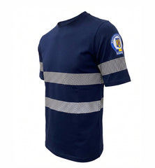 Tricou Glat Bleumarin - Ambulanță
