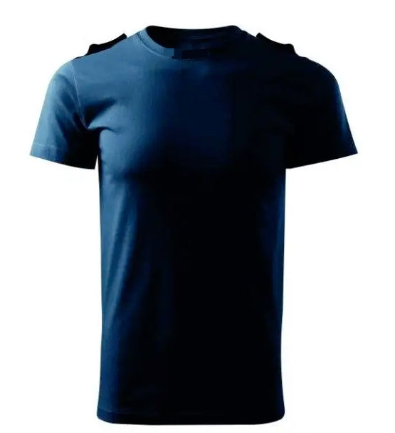 Tricou Glat Bleumarin Fara Inscriptii