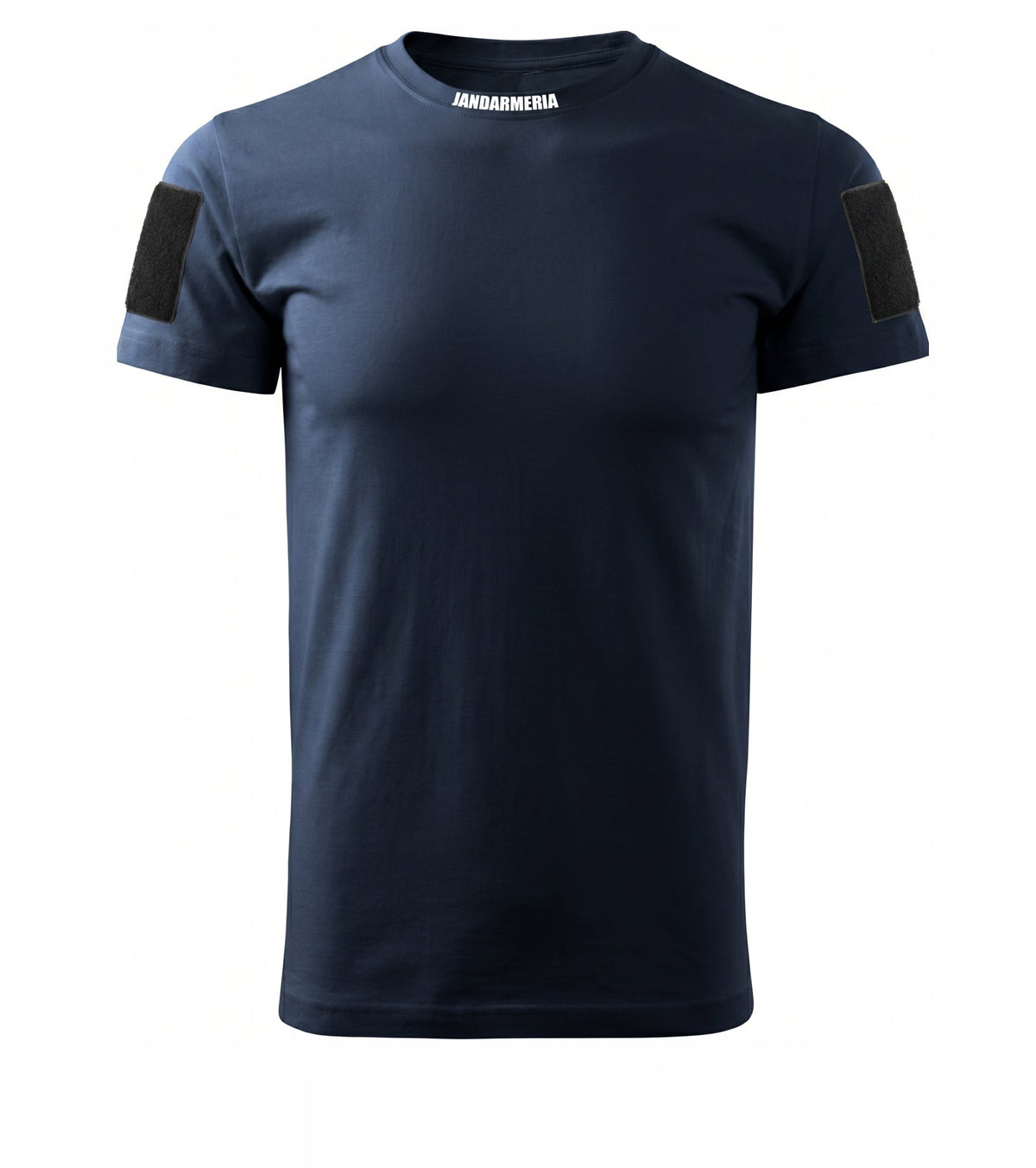 Tricou Glat BLEUMARIN Patch Mâneci si Epoleti - Jandarmeria Română