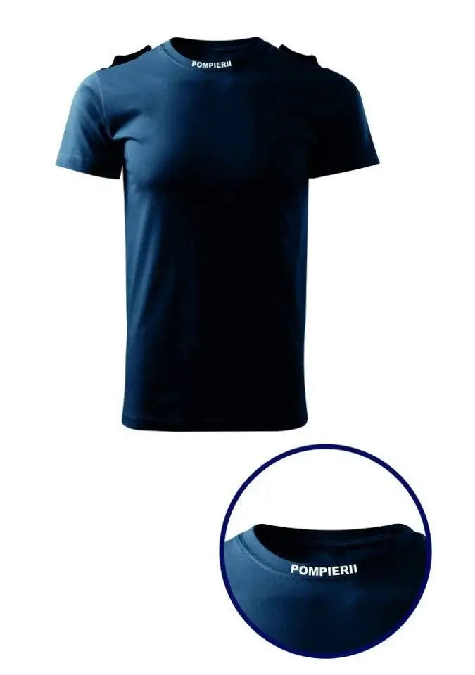 Tricou Glat Bleumarin Pompierii Igsu